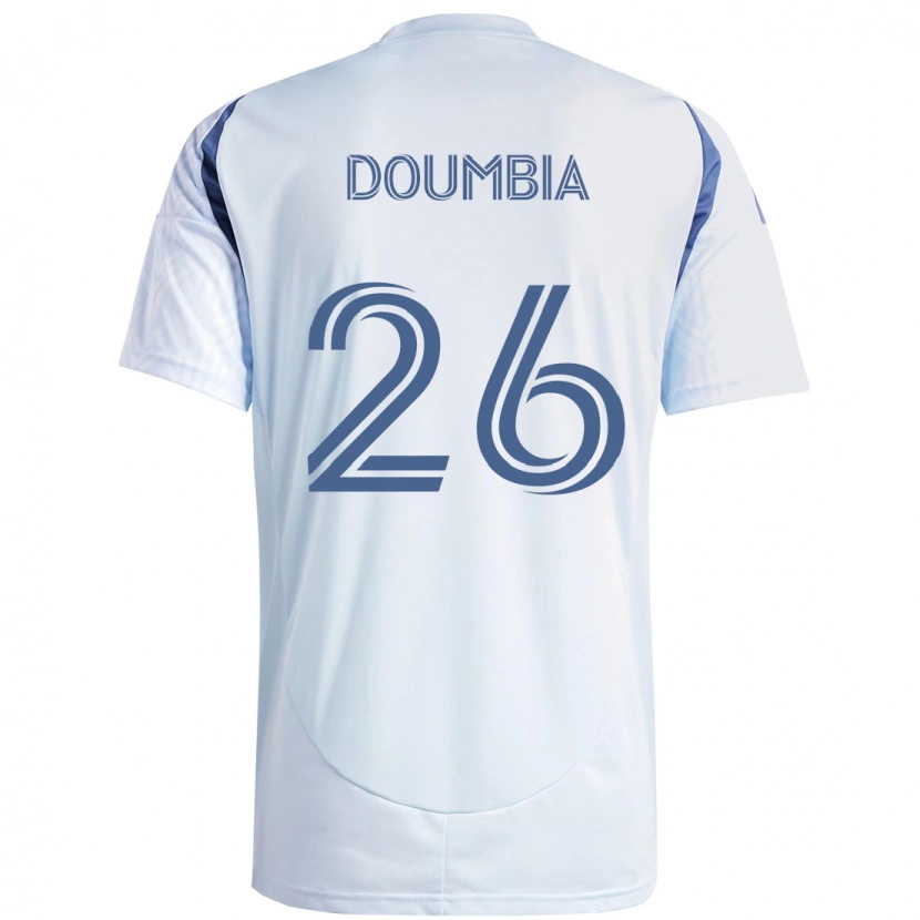 Danxen Dámské Ousmane Doumbia #26 Červená Bílá Daleko Hráčské Dresy 2025/26 Dres