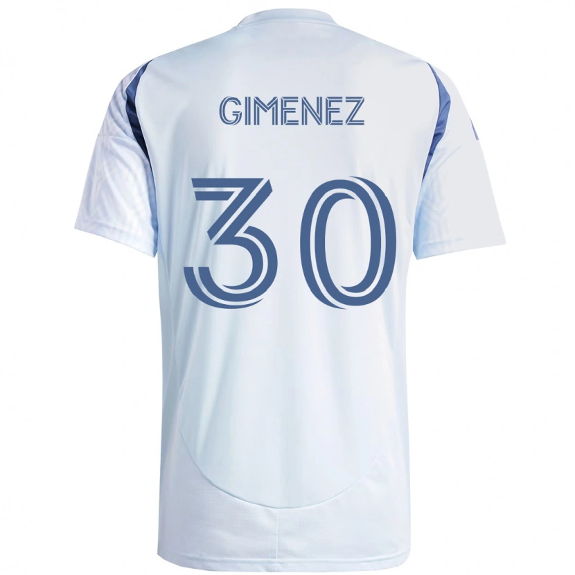 Danxen Dámské Gastón Giménez #30 Červená Bílá Daleko Hráčské Dresy 2025/26 Dres