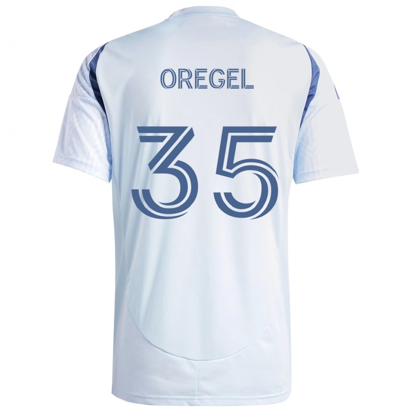 Danxen Dámské Sergio Oregel #35 Červená Bílá Daleko Hráčské Dresy 2025/26 Dres
