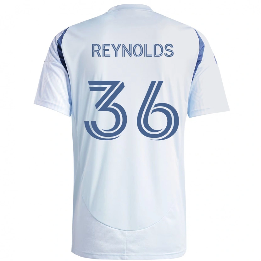 Danxen Dámské Justin Reynolds #36 Světle Nebesky Modrá Modrá Daleko Hráčské Dresy 2025/26 Dres