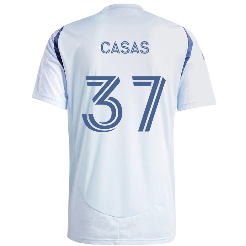 Danxen Dámské Javier Casas #37 Červená Bílá Daleko Hráčské Dresy 2025/26 Dres