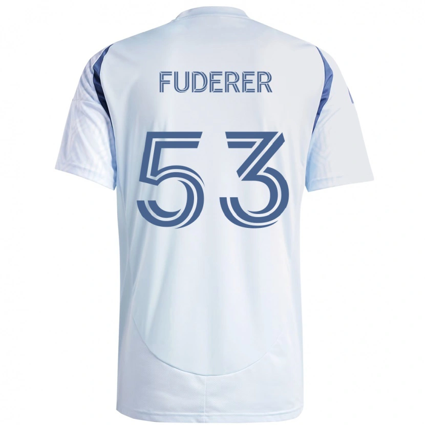 Danxen Dámské Jake Fuderer #53 Červená Bílá Daleko Hráčské Dresy 2025/26 Dres