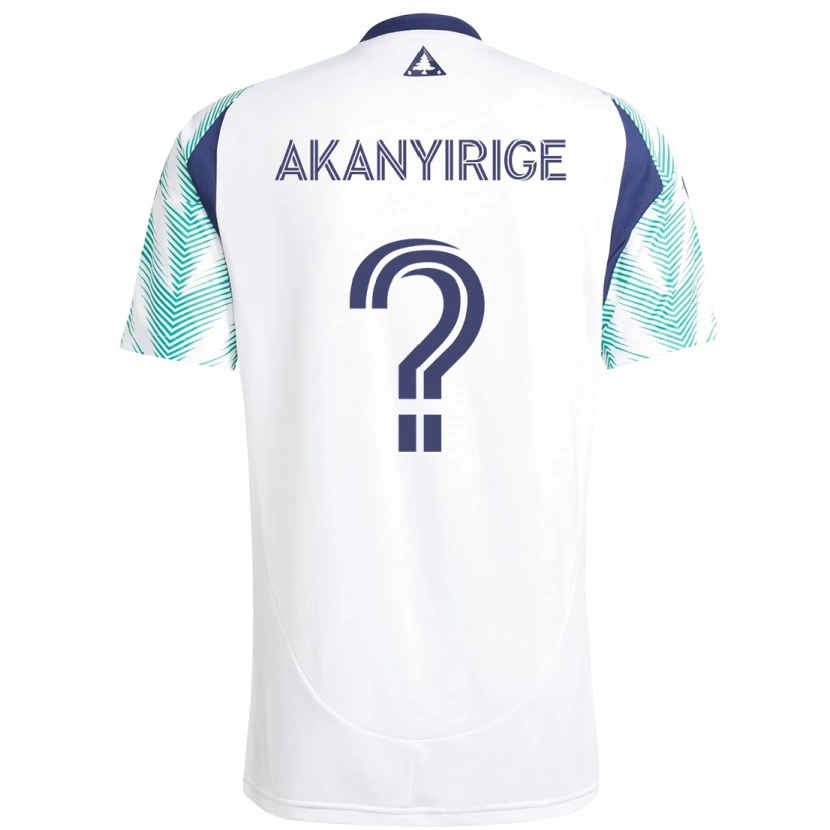 Danxen Dámské Jacob Akanyirige #0 Modrá Červená Daleko Hráčské Dresy 2025/26 Dres