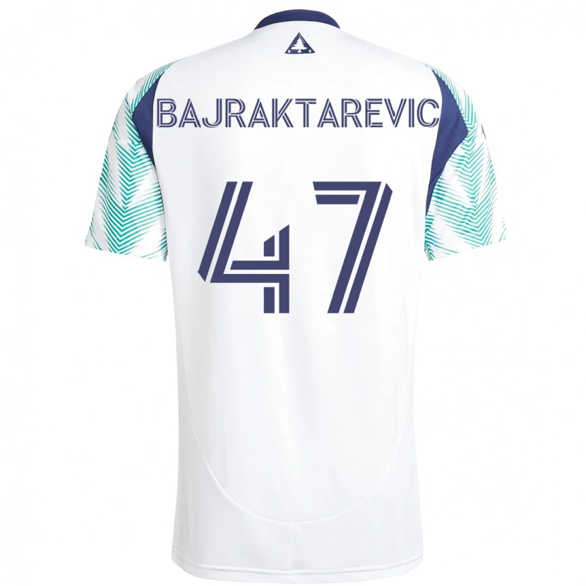 Danxen Dámské Esmir Bajraktarevic #47 Modrá Červená Daleko Hráčské Dresy 2025/26 Dres
