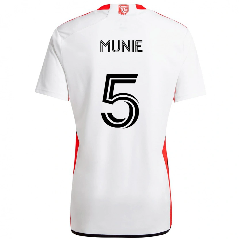 Danxen Dámské Daniel Munie #5 Černá Tmavě Modrá Daleko Hráčské Dresy 2025/26 Dres