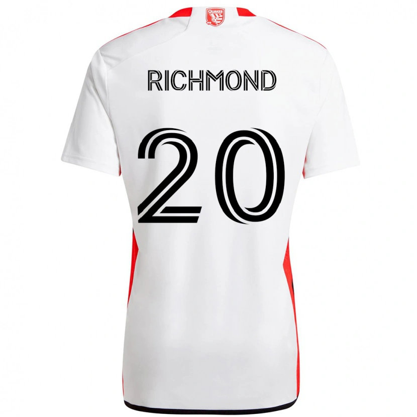 Danxen Dámské Will Richmond #20 Černá Tmavě Modrá Daleko Hráčské Dresy 2025/26 Dres