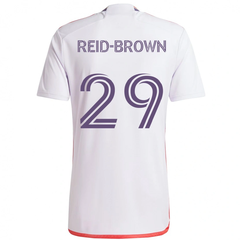 Danxen Dámské Tahir Reid-Brown #29 Fialová Bílá Daleko Hráčské Dresy 2025/26 Dres