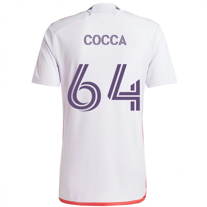Danxen Dámské Manuel Cocca #64 Fialová Bílá Daleko Hráčské Dresy 2025/26 Dres