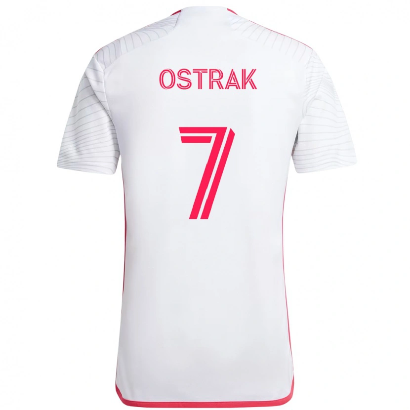 Danxen Dámské Tomas Ostrak #7 Purpurová Bílá Daleko Hráčské Dresy 2025/26 Dres