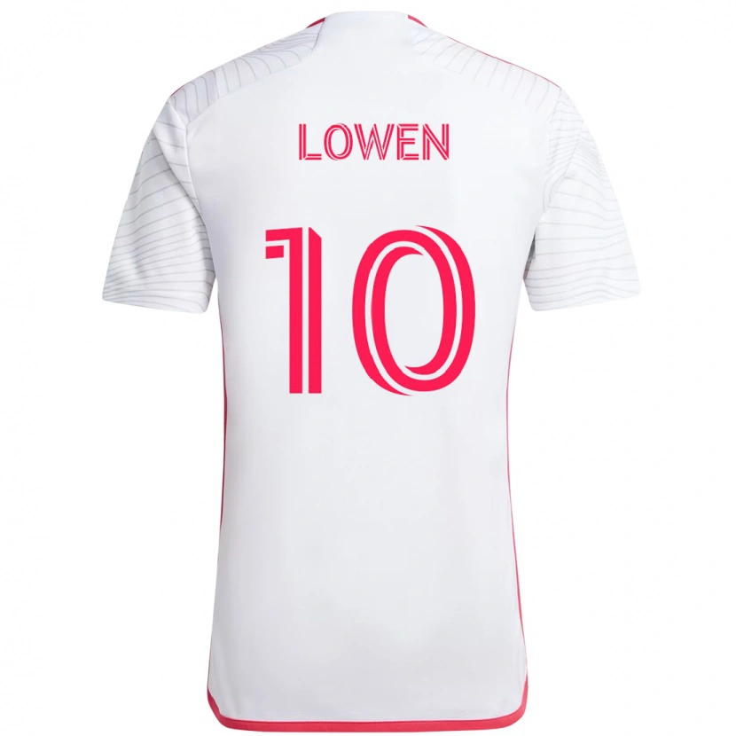 Danxen Dámské Eduard Löwen #10 Purpurová Bílá Daleko Hráčské Dresy 2025/26 Dres