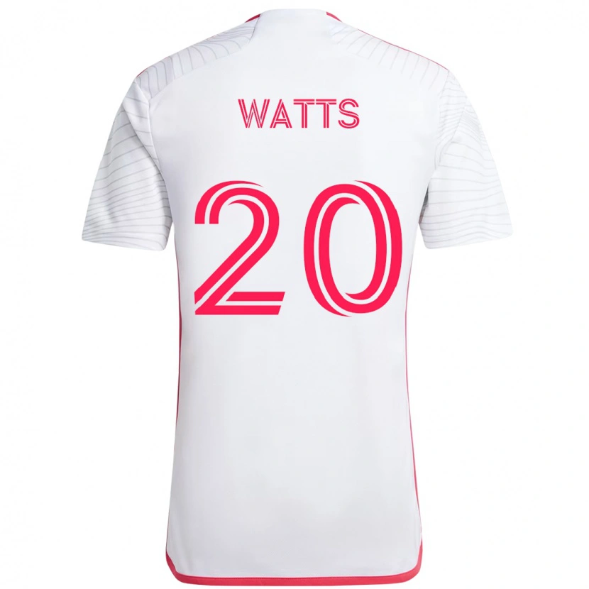 Danxen Dámské Akil Watts #20 Purpurová Bílá Daleko Hráčské Dresy 2025/26 Dres