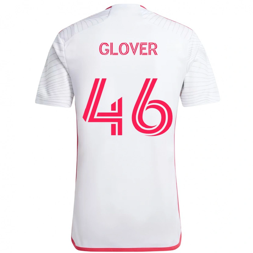 Danxen Dámské Caden Glover #46 Purpurová Bílá Daleko Hráčské Dresy 2025/26 Dres
