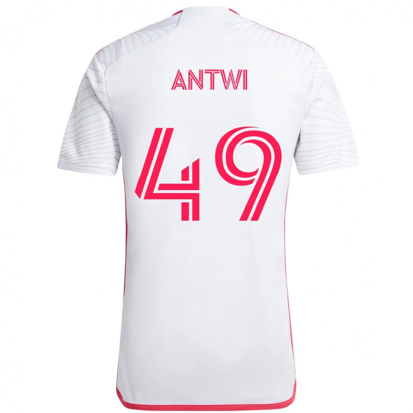 Danxen Dámské Seth Antwi #49 Purpurová Bílá Daleko Hráčské Dresy 2025/26 Dres
