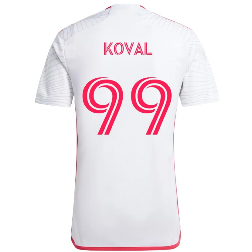 Danxen Dámské Stanislav Koval #99 Purpurová Bílá Daleko Hráčské Dresy 2025/26 Dres