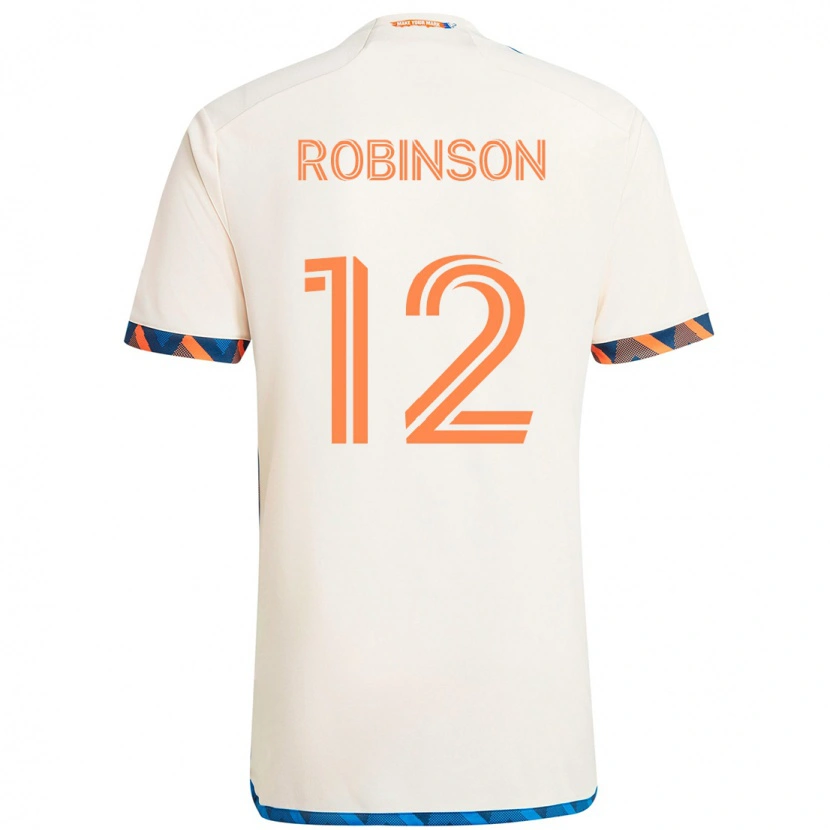 Danxen Dámské Miles Robinson #12 Tmavě Modrá Oranžová Daleko Hráčské Dresy 2025/26 Dres