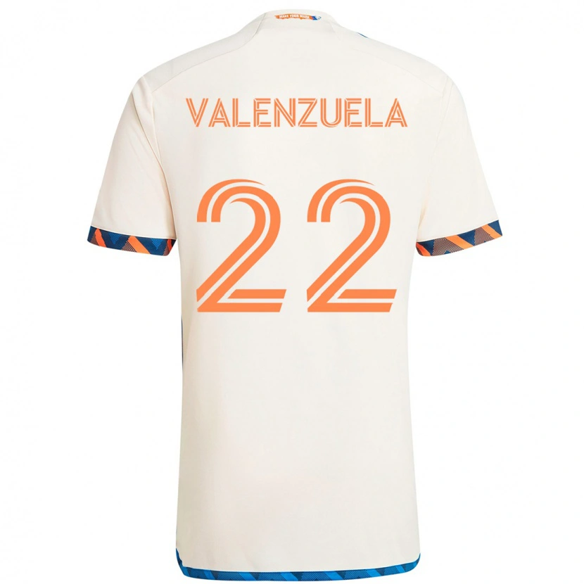 Danxen Dámské Gerardo Valenzuela #22 Tmavě Modrá Oranžová Daleko Hráčské Dresy 2025/26 Dres
