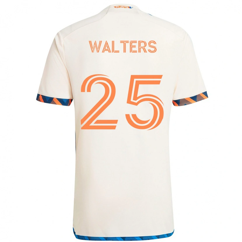 Danxen Dámské Paul Walters #25 Tmavě Modrá Oranžová Daleko Hráčské Dresy 2025/26 Dres