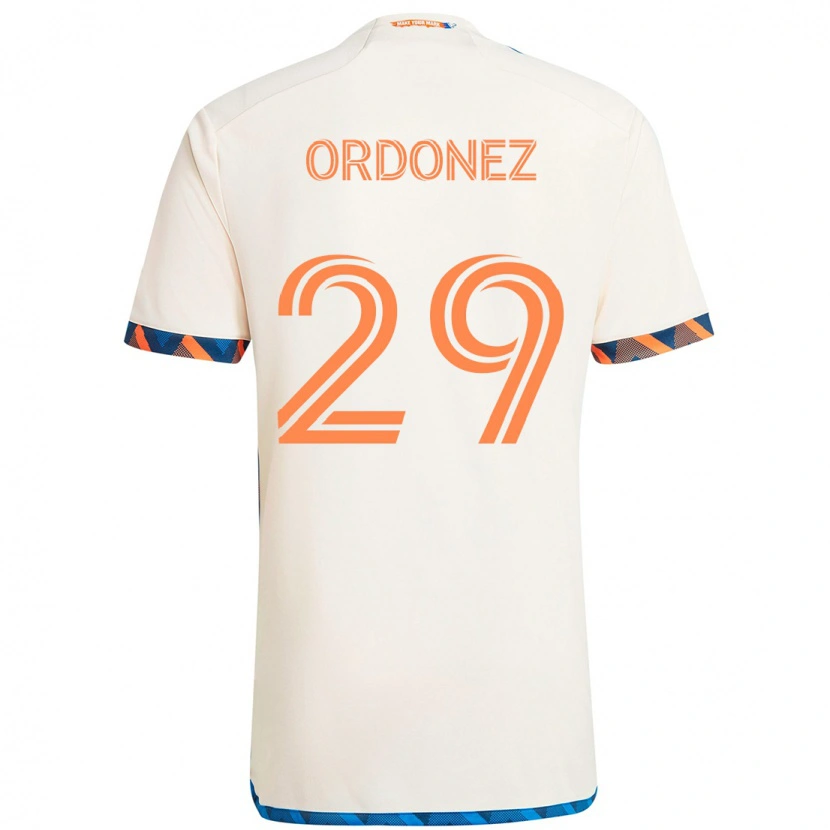 Danxen Dámské Arquímides Ordóñez #29 Tmavě Modrá Oranžová Daleko Hráčské Dresy 2025/26 Dres