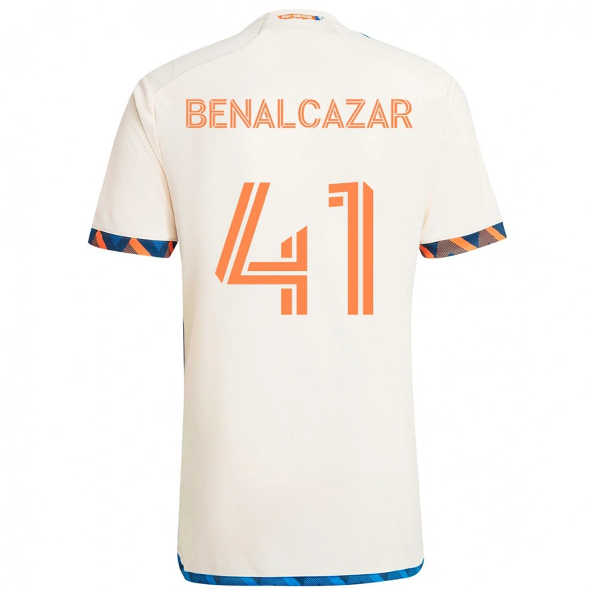 Danxen Dámské Nico Benalcázar #41 Tmavě Modrá Oranžová Daleko Hráčské Dresy 2025/26 Dres