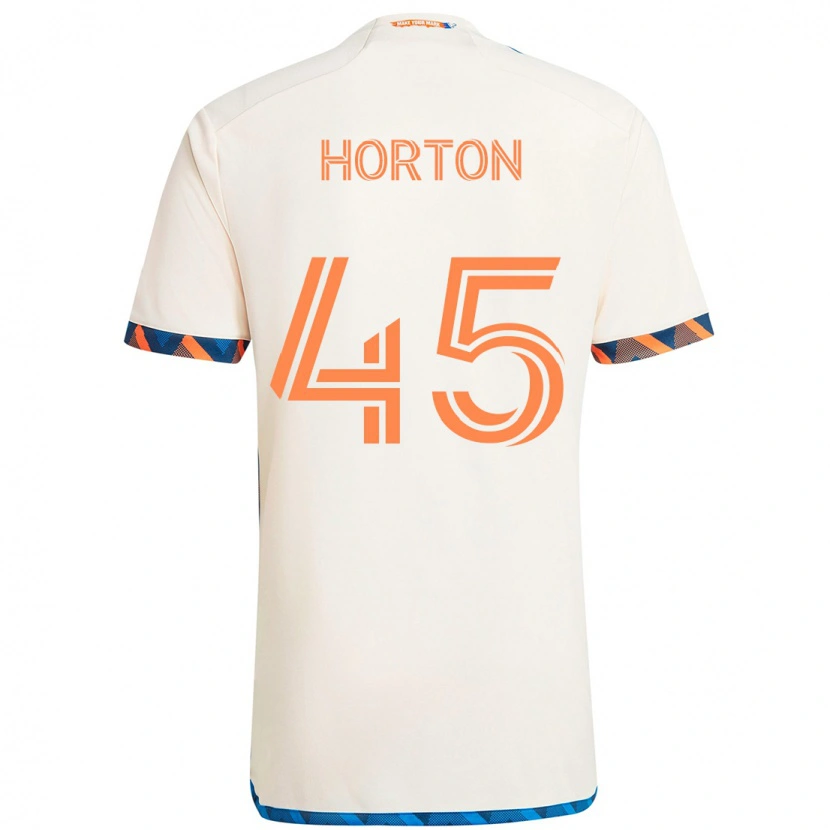 Danxen Dámské Philip Horton #45 Tmavě Modrá Oranžová Daleko Hráčské Dresy 2025/26 Dres