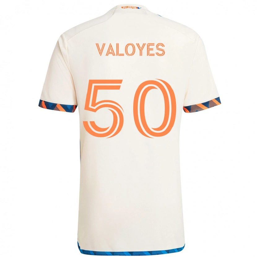 Danxen Dámské Yeiner Valoyes #50 Tmavě Modrá Oranžová Daleko Hráčské Dresy 2025/26 Dres