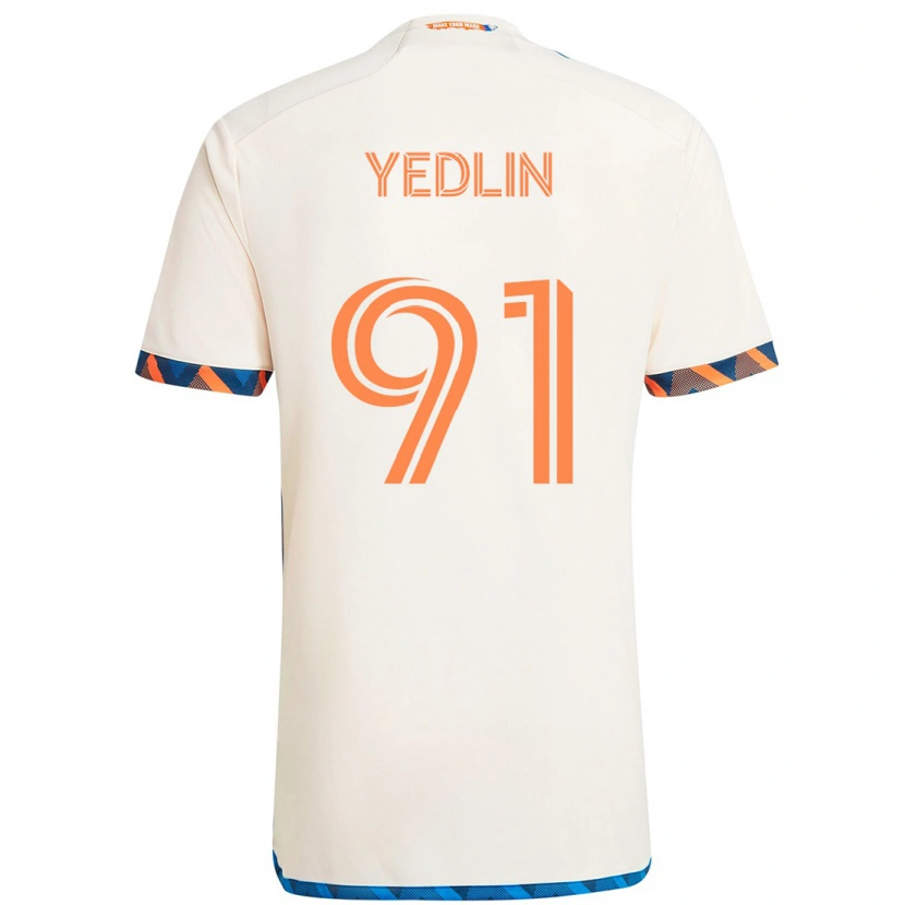 Danxen Dámské Deandre Yedlin #91 Tmavě Modrá Oranžová Daleko Hráčské Dresy 2025/26 Dres