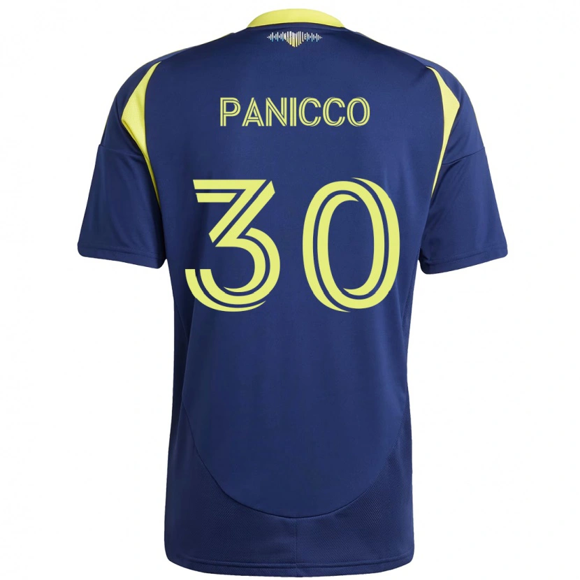 Danxen Dámské Elliot Panicco #30 Žlutá Námořnická Modrá Daleko Hráčské Dresy 2025/26 Dres