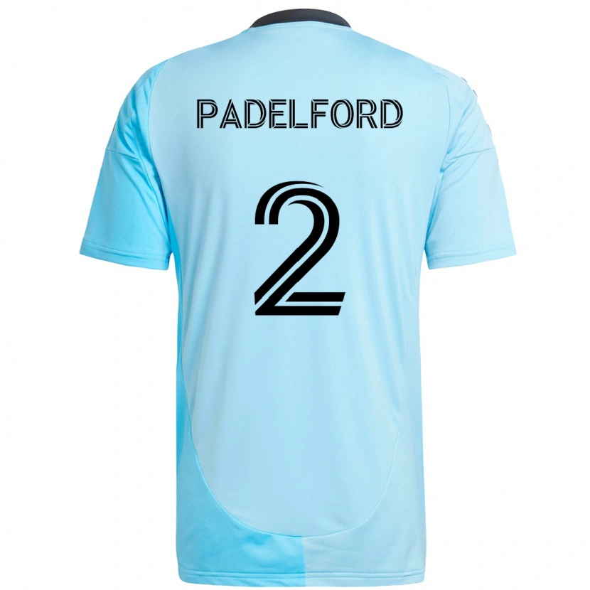 Danxen Dámské Devin Padelford #2 Černá Modrá Daleko Hráčské Dresy 2025/26 Dres