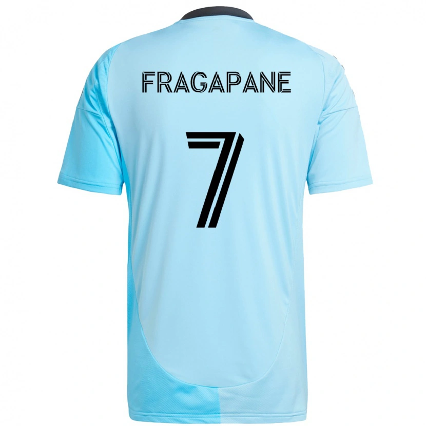 Danxen Dámské Franco Fragapane #7 Černá Modrá Daleko Hráčské Dresy 2025/26 Dres