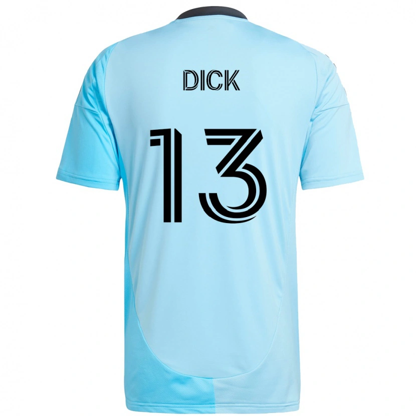 Danxen Dámské Eric Dick #13 Černá Modrá Daleko Hráčské Dresy 2025/26 Dres