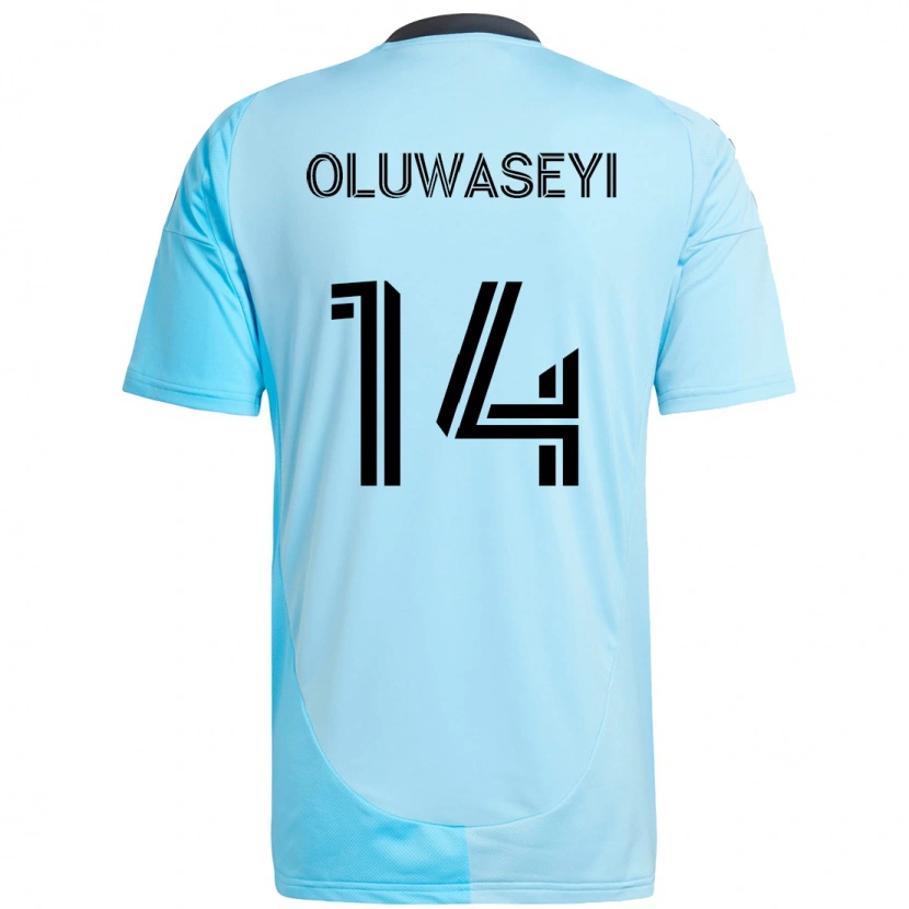 Danxen Dámské Tani Oluwaseyi #14 Černá Modrá Daleko Hráčské Dresy 2025/26 Dres