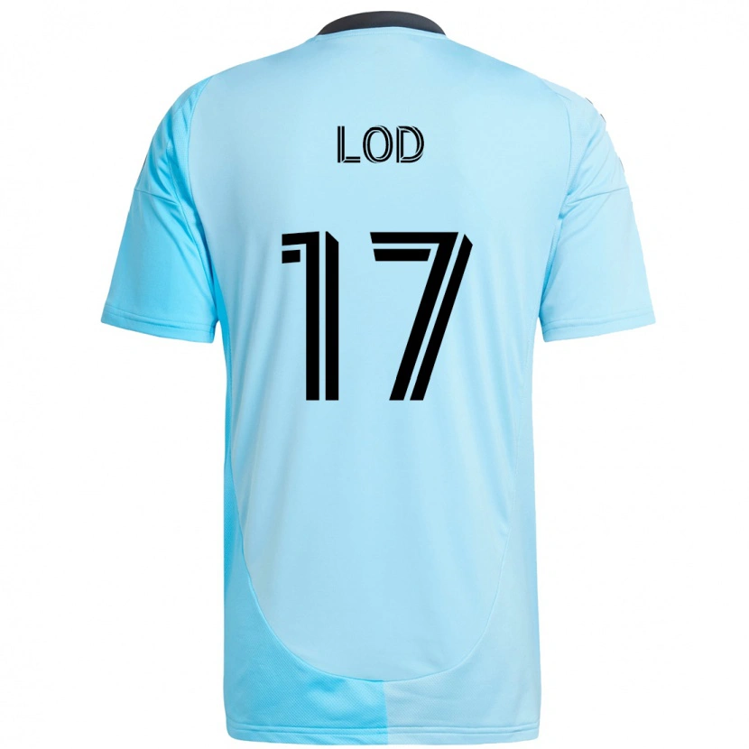 Danxen Dámské Robin Lod #17 Černá Modrá Daleko Hráčské Dresy 2025/26 Dres