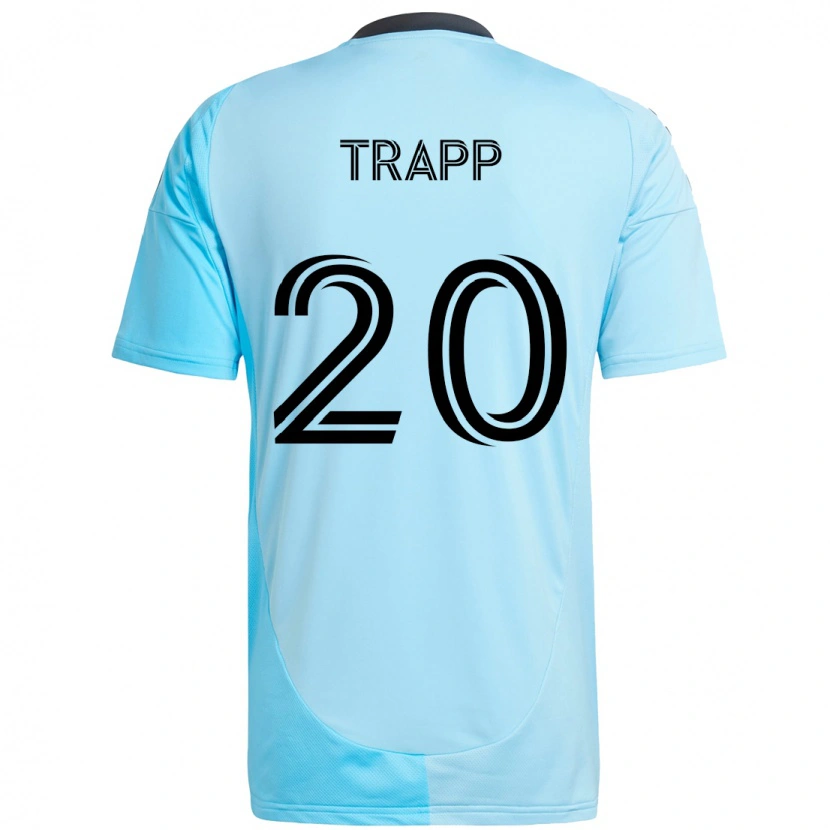 Danxen Dámské Wil Trapp #20 Černá Modrá Daleko Hráčské Dresy 2025/26 Dres