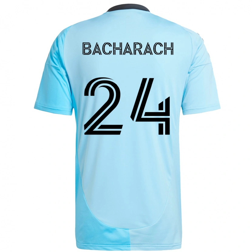 Danxen Dámské Hugo Bacharach #24 Černá Modrá Daleko Hráčské Dresy 2025/26 Dres