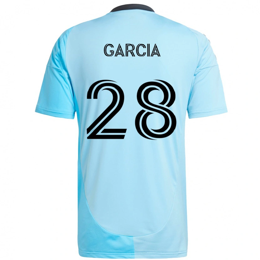 Danxen Dámské Mender García #28 Černá Modrá Daleko Hráčské Dresy 2025/26 Dres