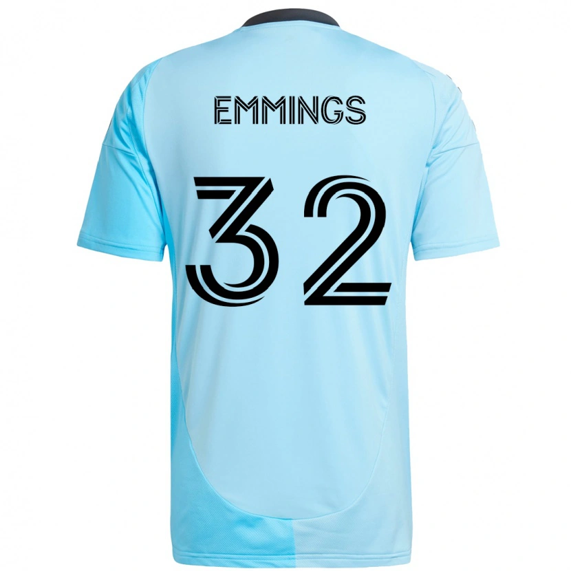 Danxen Dámské Fred Emmings #32 Černá Modrá Daleko Hráčské Dresy 2025/26 Dres