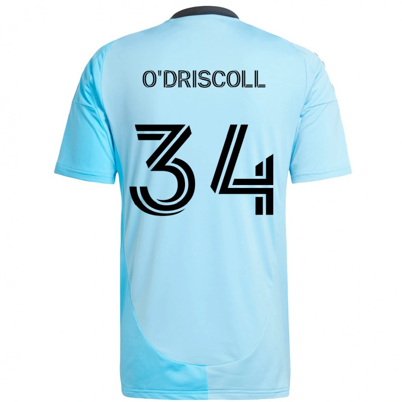 Danxen Dámské Rory O'driscoll #34 Černá Modrá Daleko Hráčské Dresy 2025/26 Dres