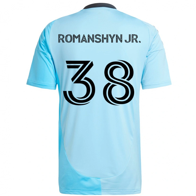 Danxen Dámské Kage Romanshyn Jr. #38 Černá Modrá Daleko Hráčské Dresy 2025/26 Dres