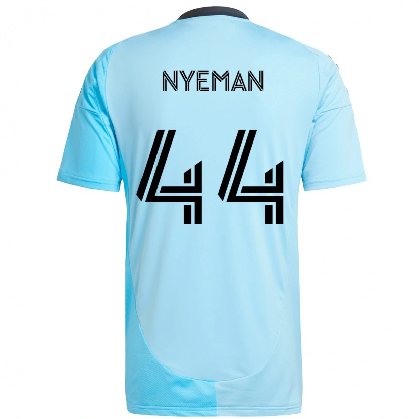 Danxen Dámské Moses Nyeman #44 Černá Modrá Daleko Hráčské Dresy 2025/26 Dres