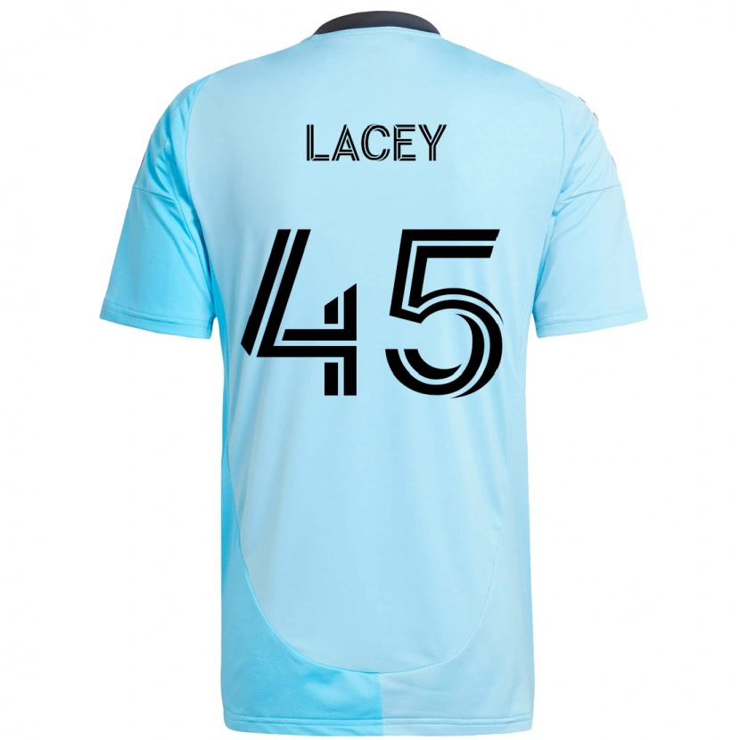 Danxen Dámské Kameron Lacey #45 Černá Modrá Daleko Hráčské Dresy 2025/26 Dres