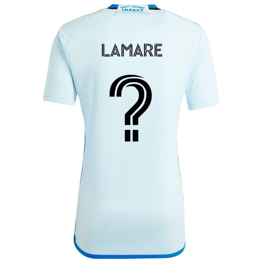 Danxen Dámské Samuel Lamare #0 Tmavě Modrá Černá Daleko Hráčské Dresy 2025/26 Dres