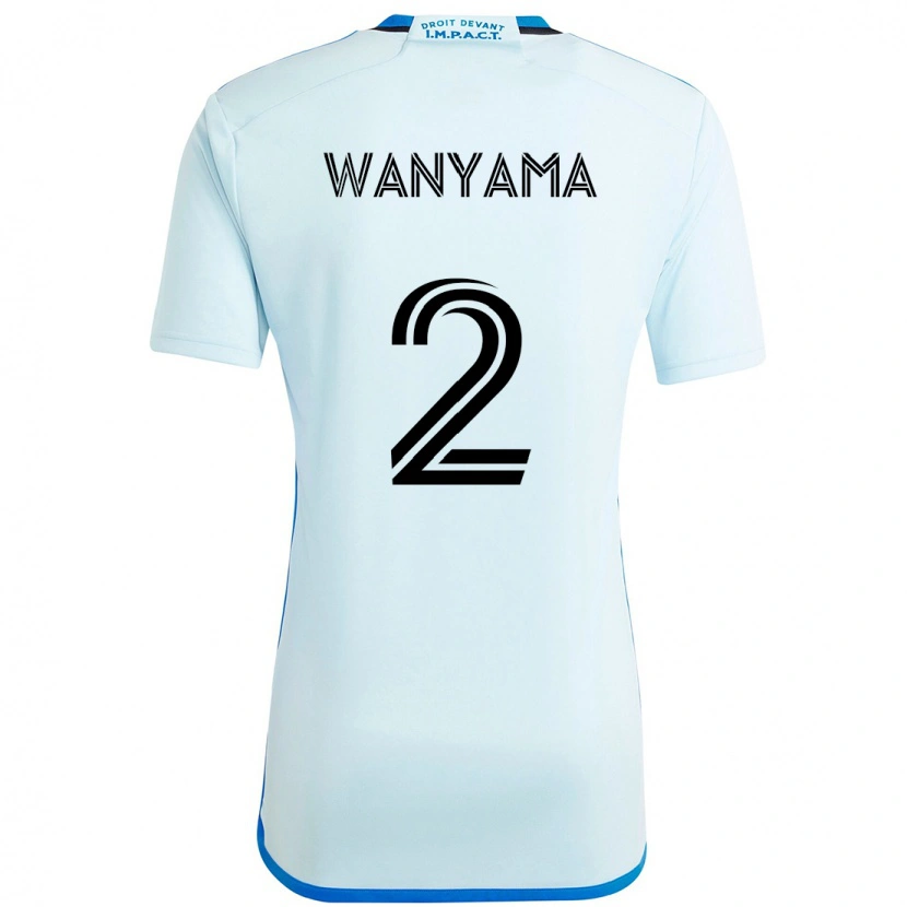 Danxen Dámské Victor Wanyama #2 Tmavě Modrá Černá Daleko Hráčské Dresy 2025/26 Dres