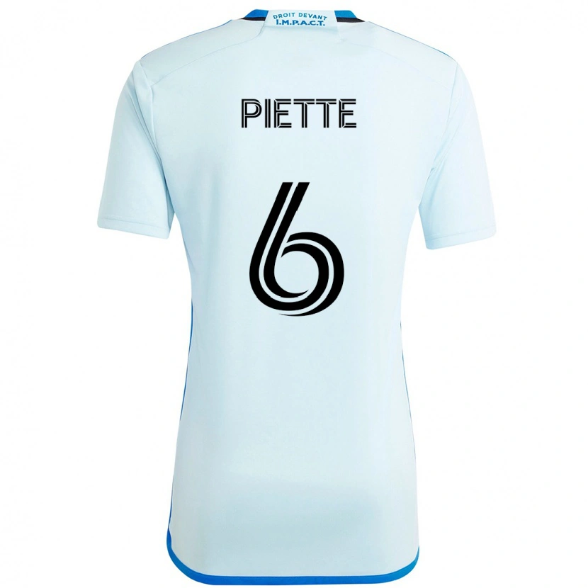 Danxen Dámské Samuel Piette #6 Tmavě Modrá Černá Daleko Hráčské Dresy 2025/26 Dres