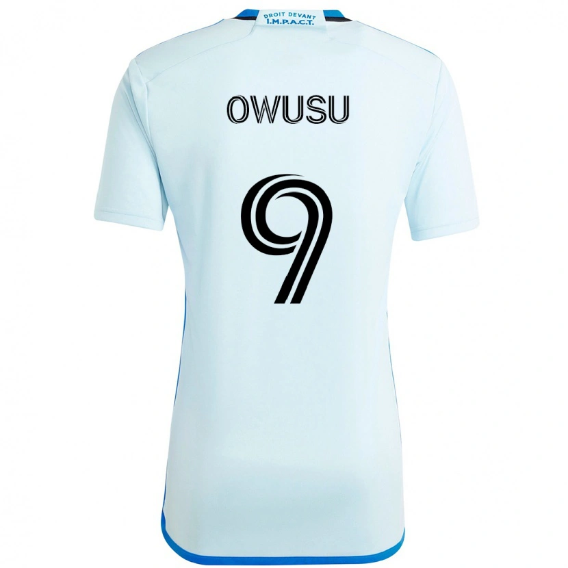 Danxen Dámské Prince Osei Owusu #9 Tmavě Modrá Černá Daleko Hráčské Dresy 2025/26 Dres