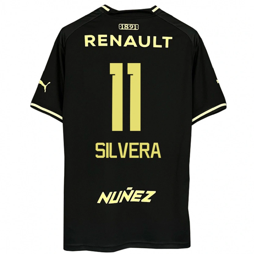 Danxen Dámské Maximiliano Silvera #11 Žlutá Černá Daleko Hráčské Dresy 2025/26 Dres