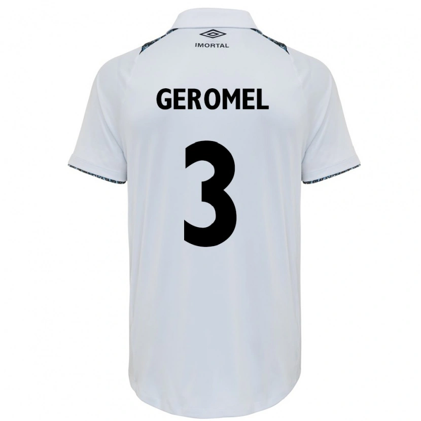 Danxen Dámské Pedro Geromel #3 Modrá Černá Bílá Daleko Hráčské Dresy 2025/26 Dres