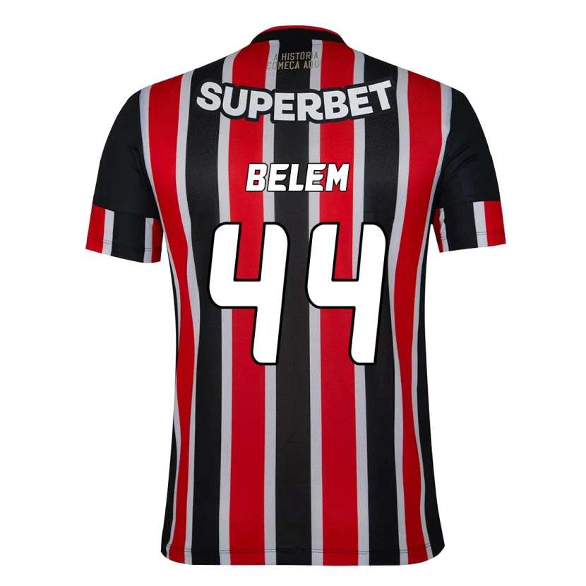 Danxen Dámské Matheus Belém #44 Červená Černá Bílá Daleko Hráčské Dresy 2025/26 Dres