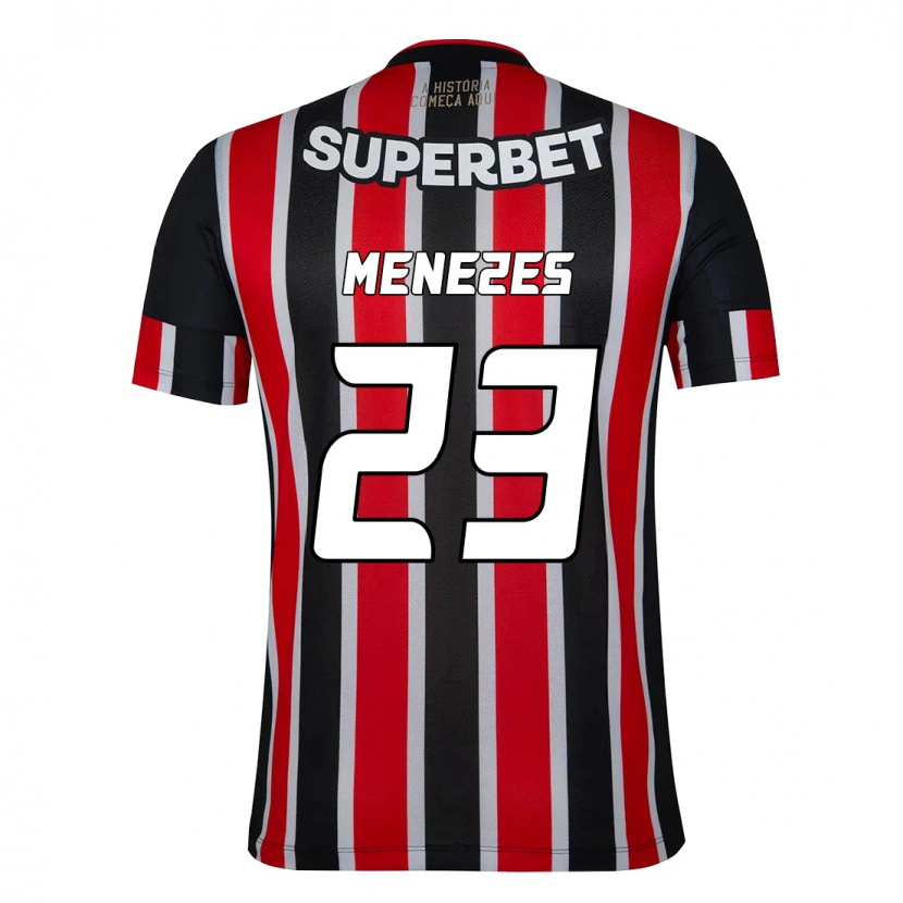 Danxen Dámské Bia Menezes #23 Červená Černá Bílá Daleko Hráčské Dresy 2025/26 Dres