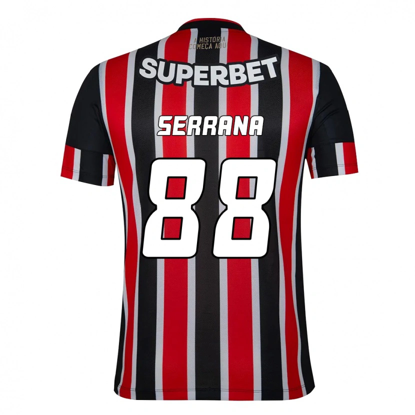 Danxen Dámské Serrana #88 Červená Černá Bílá Daleko Hráčské Dresy 2025/26 Dres