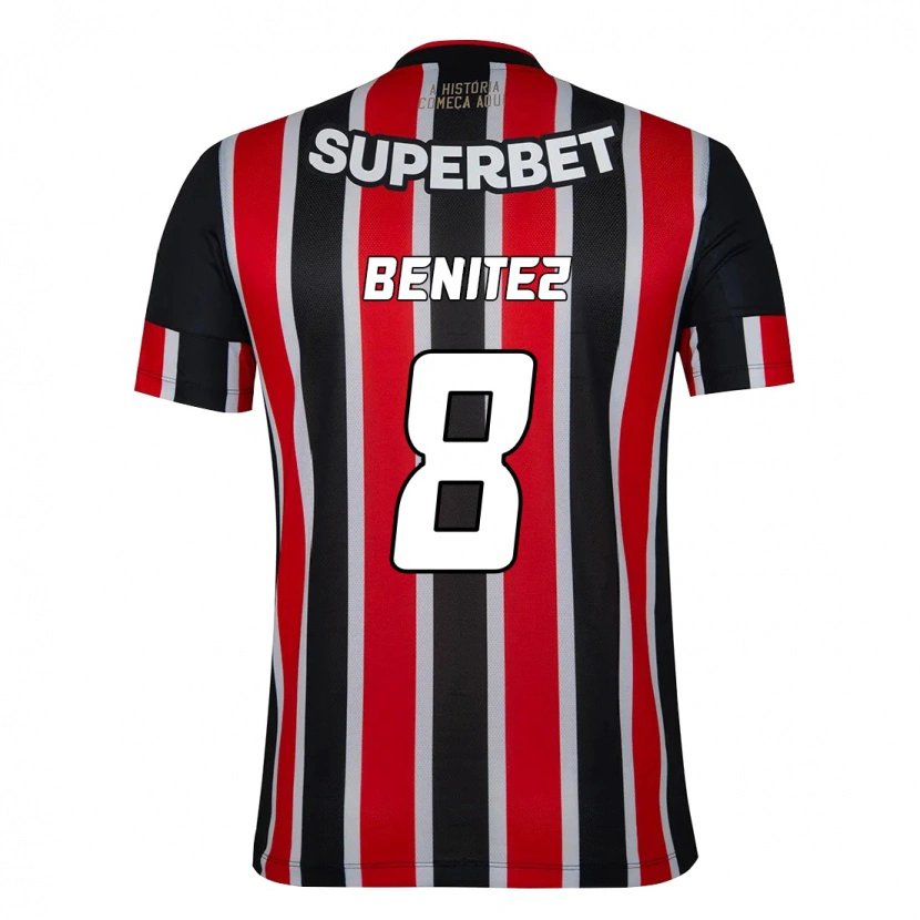 Danxen Dámské Martin Benitez #8 Červená Černá Bílá Daleko Hráčské Dresy 2025/26 Dres